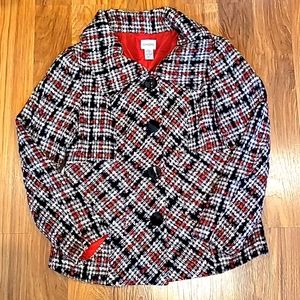 Chico's tweed blazer size 8